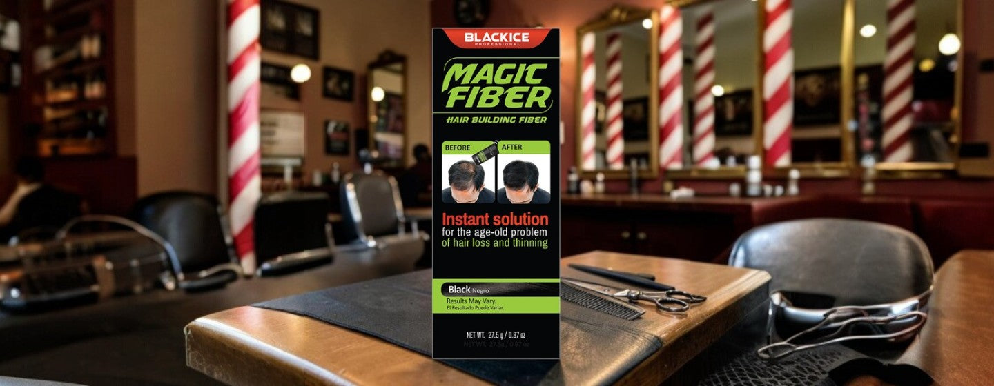 Why Black Ice Fiber Is One of the Best-Selling Products in the OTC Barber Market
