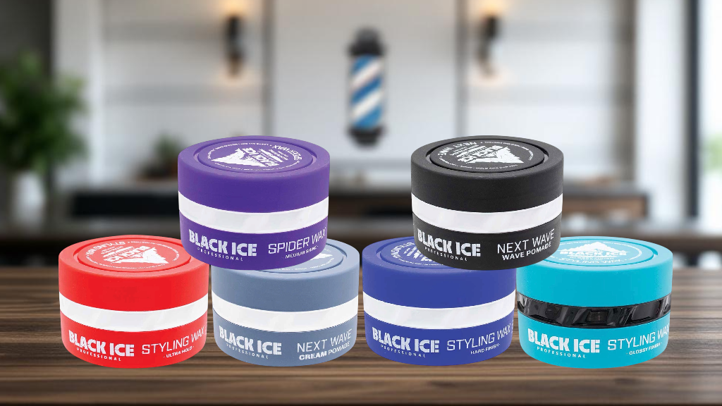 Why Barbers Are Paying Attention to the New Black Ice Wax Line