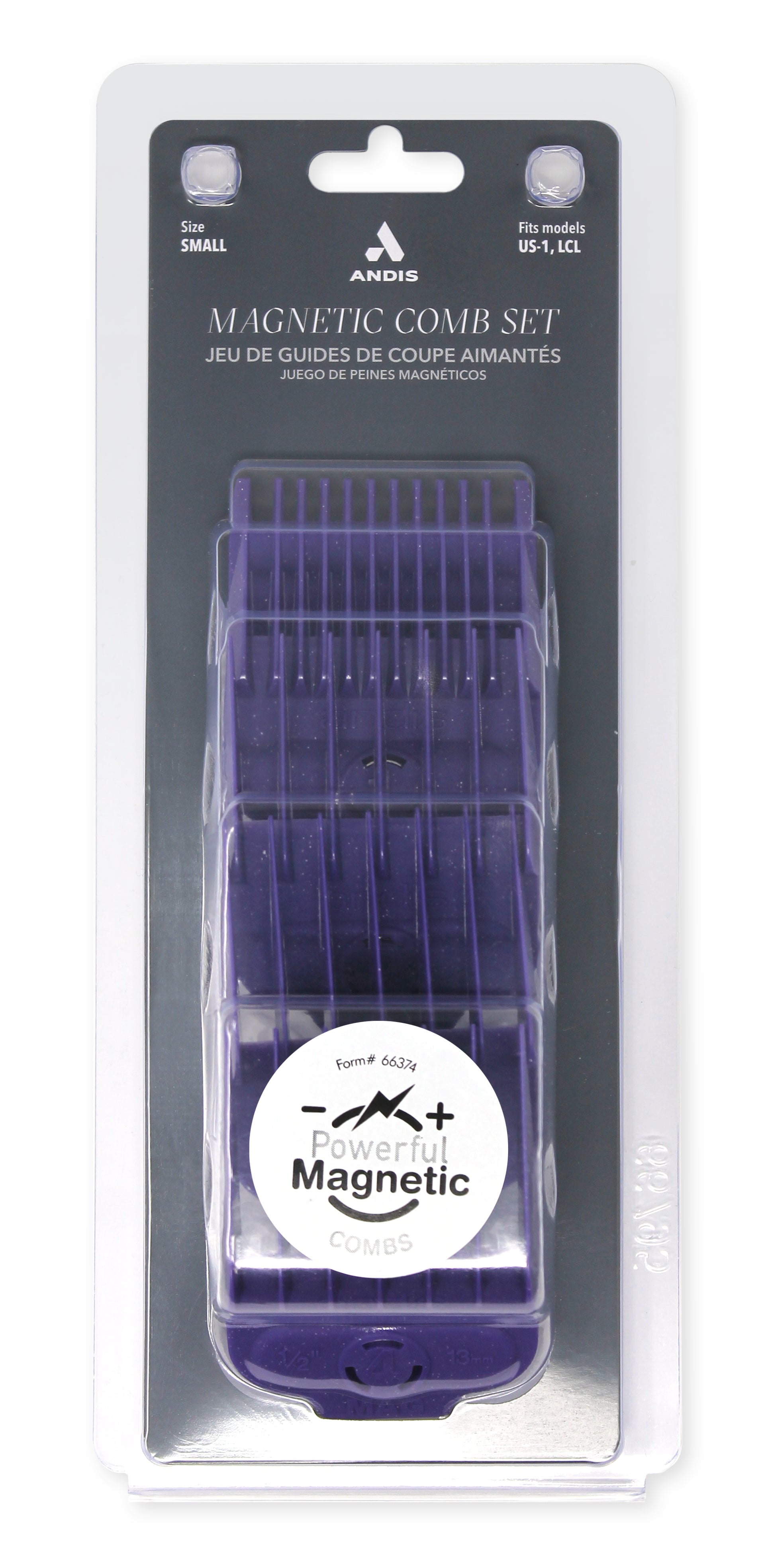 Andis Magnetic Small 5pc Attachment Set Guard