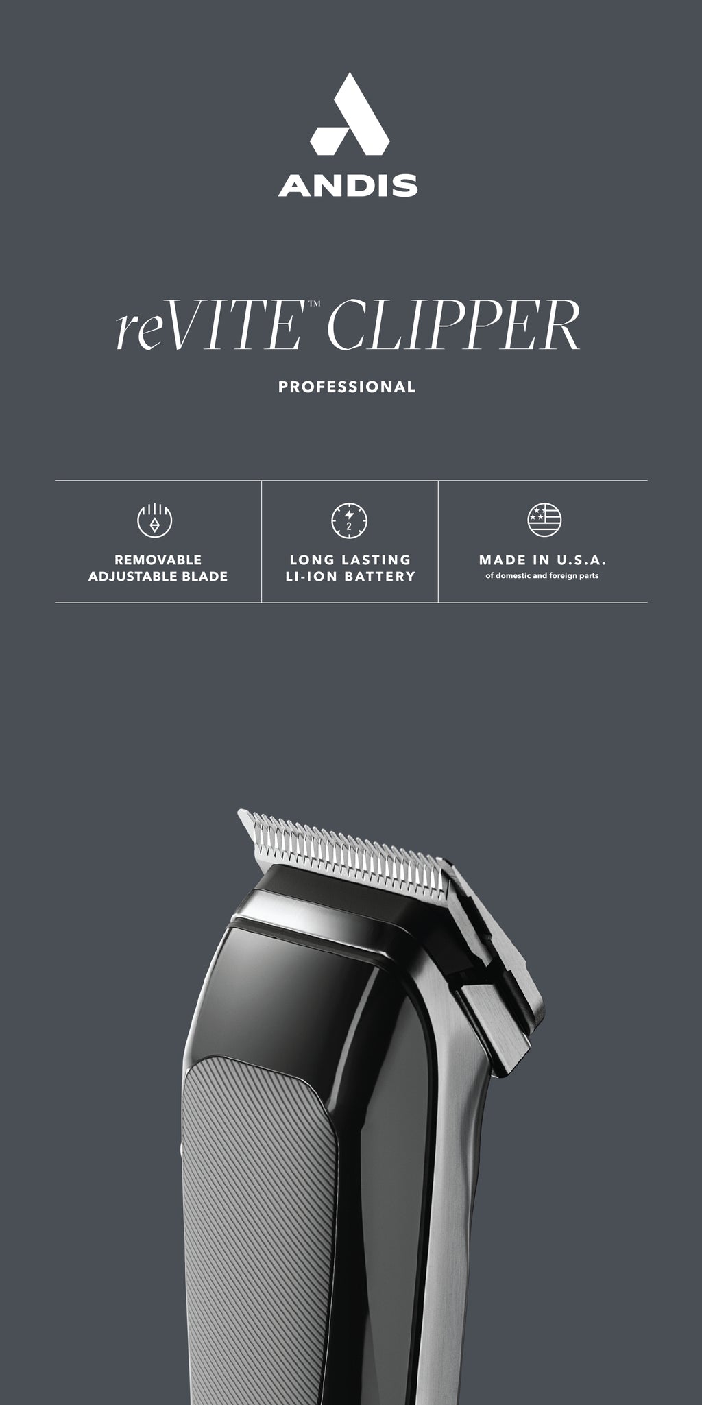 Andis Revite Fade Cordless Clipper