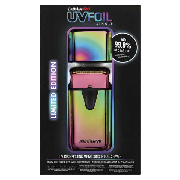 Babyliss Mini UV Foil Iridescent Shaver with Case