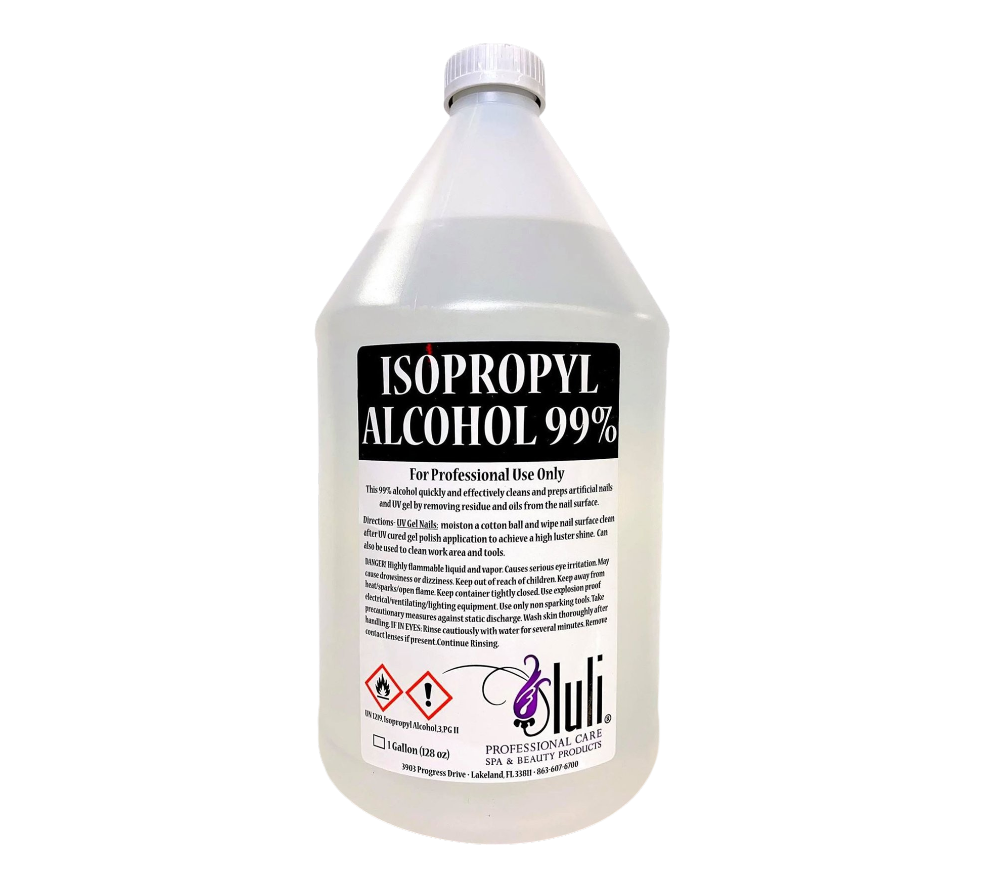 Luli Alcohol Gallon 99% White