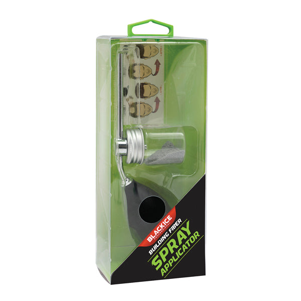 Black Ice Building Fiber Spray Applicator