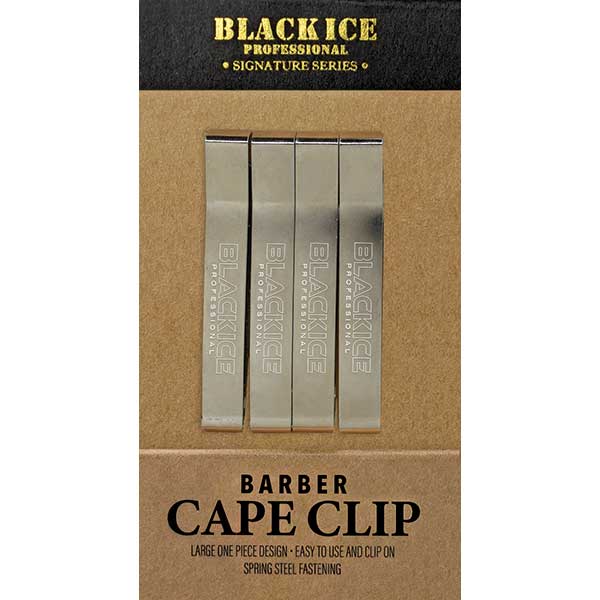 Black Ice Barber Cape Clip