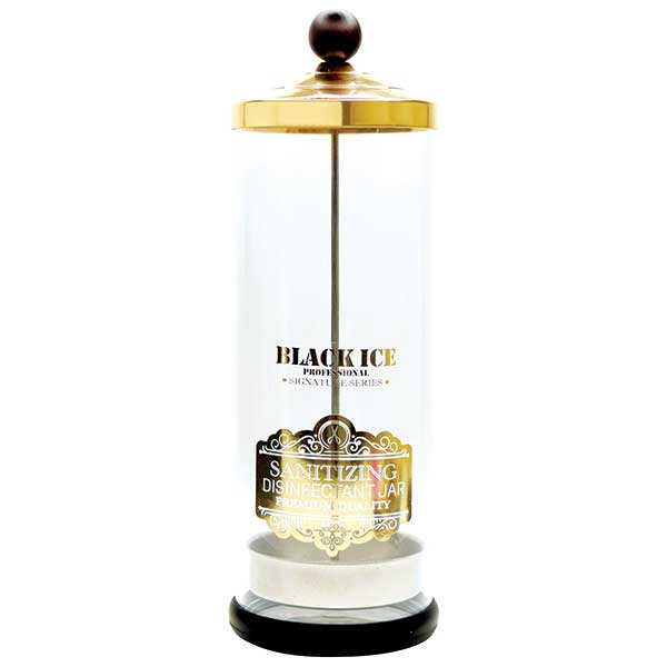 Black Ice Disinfectant Jar Acrylic 25oz