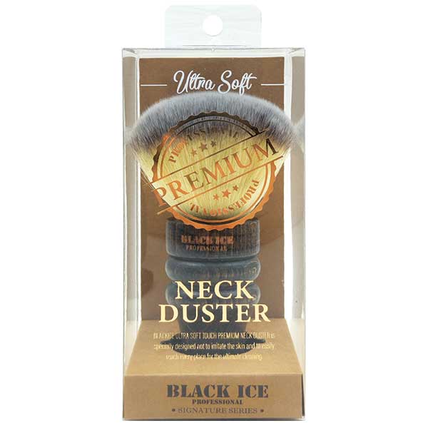 Black Ice High-Quality Wooden Handle Neck Duster