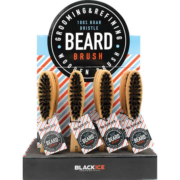 Black Ice Professional Beard Brush