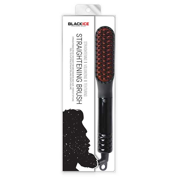 Black Ice Professional Beard Straightening Brush