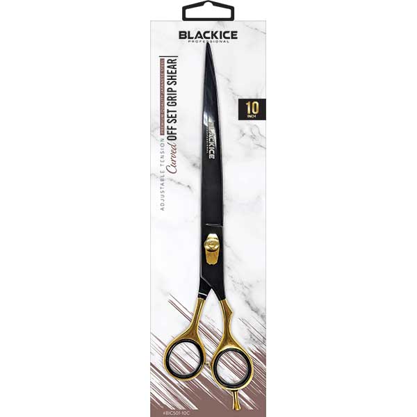 Black Ice Black And Gold 10 Inch Shears
