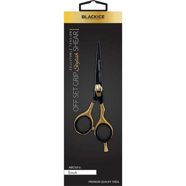 Black Ice Black And Gold 10 Inch Shears