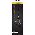 Black Ice Professional Off Set Gold Black Adjustable 5 inch Shear