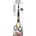 Black Ice Professional Off Set Gold Black Adjustable 8 inch Curved Shear