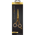 Black Ice Professional Off Set Adjustable Gold 5.5 inch Shear
