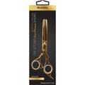 Black Ice Professional Off Set Adjustable Gold 6.5 inch Thinning Shear