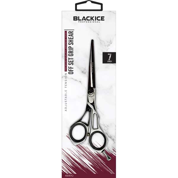 Black Ice Professional Off Set Adjustable Shear 7in