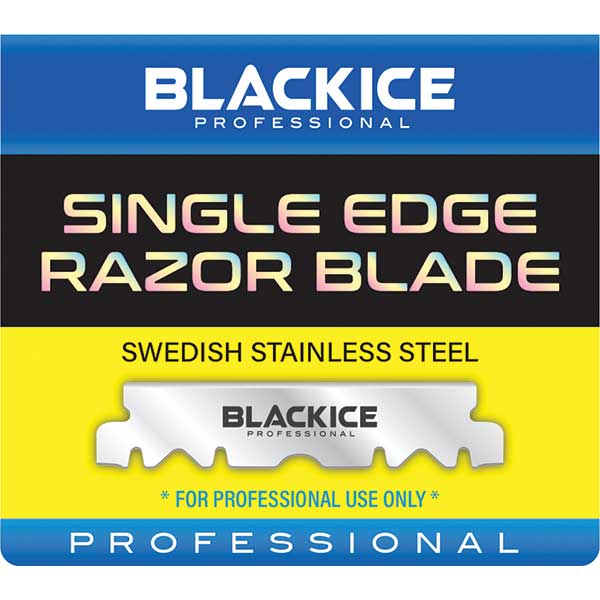 Black Ice Single Edge Blade