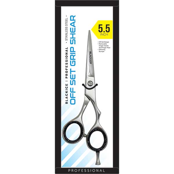 Black Ice Professional Off Set Shear 5.5in