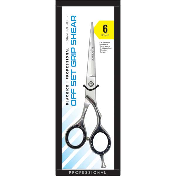 Black Ice Professional Off Set Shear 6in