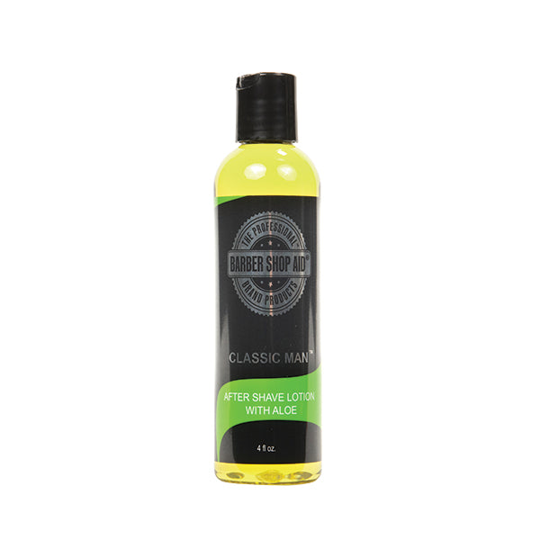 Barber Shop Aid Classic Man Aftershave Lotion with Aloe