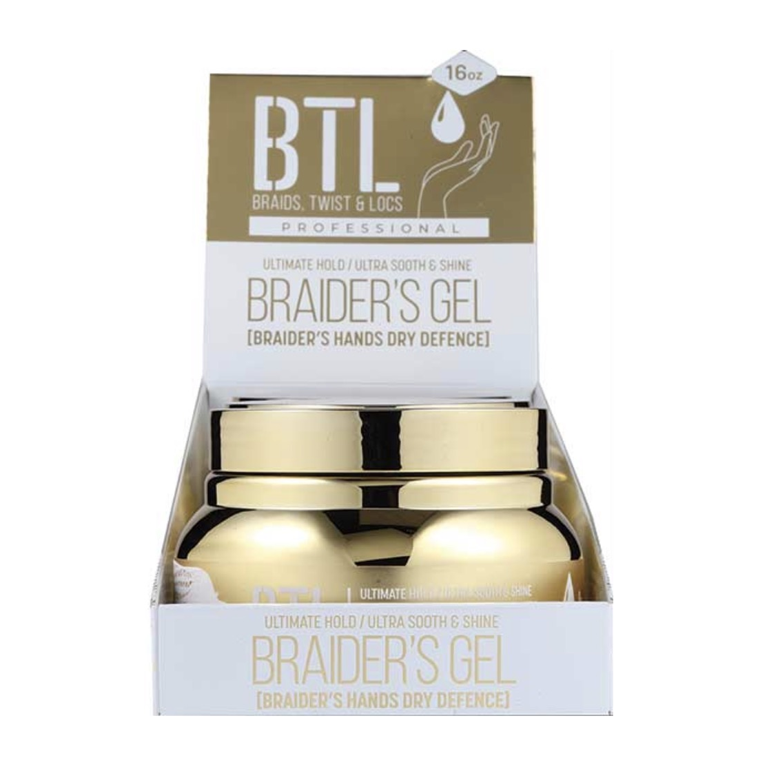 BTL Professional Braider's Gel - 16 oz