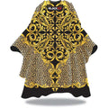Black Ice Cutting Cape - Baroque Leopard