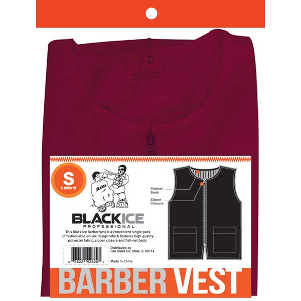 Black Ice Barber Mesh Vest