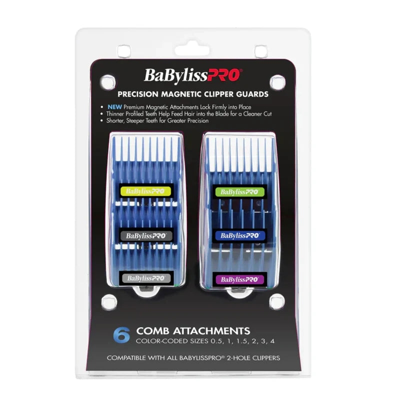 Babyliss Magnetic 9 pc Clipper Guard Set