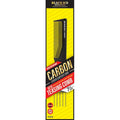 Black Ice Professional Carbon Metal Teasing Fine Tooth Comb 7.5in