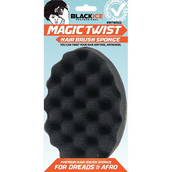 Black Ice Professional Magic Twist Brush Sponge