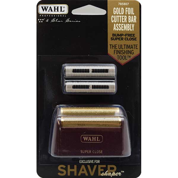Wahl Shaver Foil Burgundy with Cutter