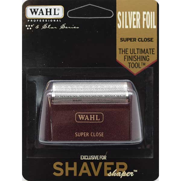 Wahl Shaver Silver Foil Super Close