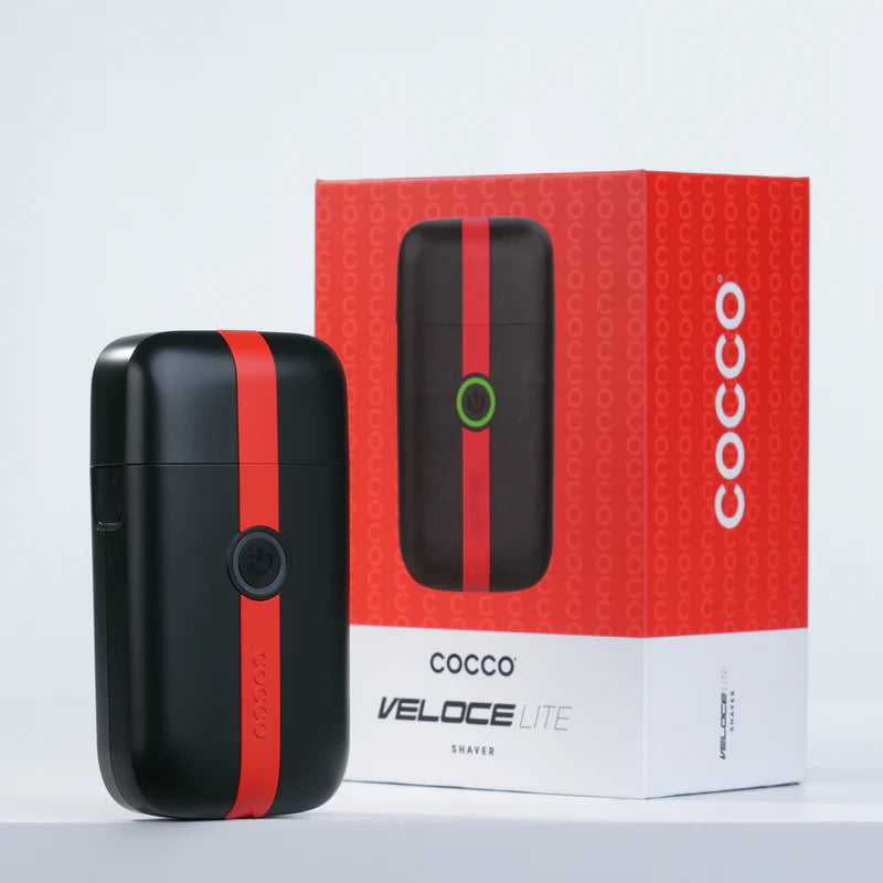 Cocco Veloce Lite Shaver (Black/ Red Stripe)