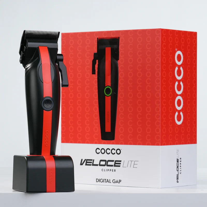 Cocco Veloce Lite Clipper (Black/ Red Stripe)