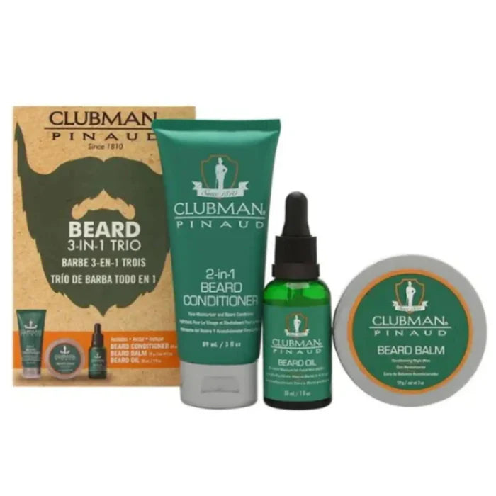 Clubman Beard 3 in 1 Trio