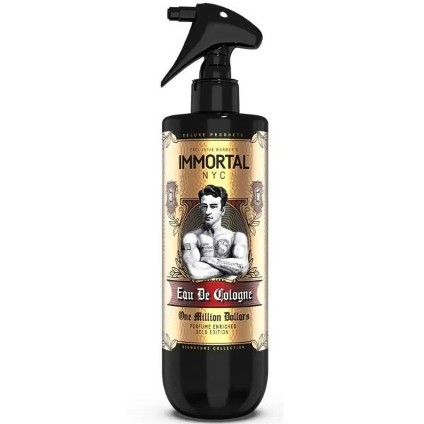 Immortal Eau De Cologne Aftershave Gold Edition